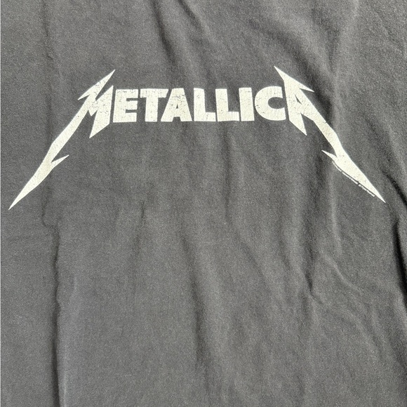 Metallica - Black Tee Shirt (XL) - Picture 3 of 4